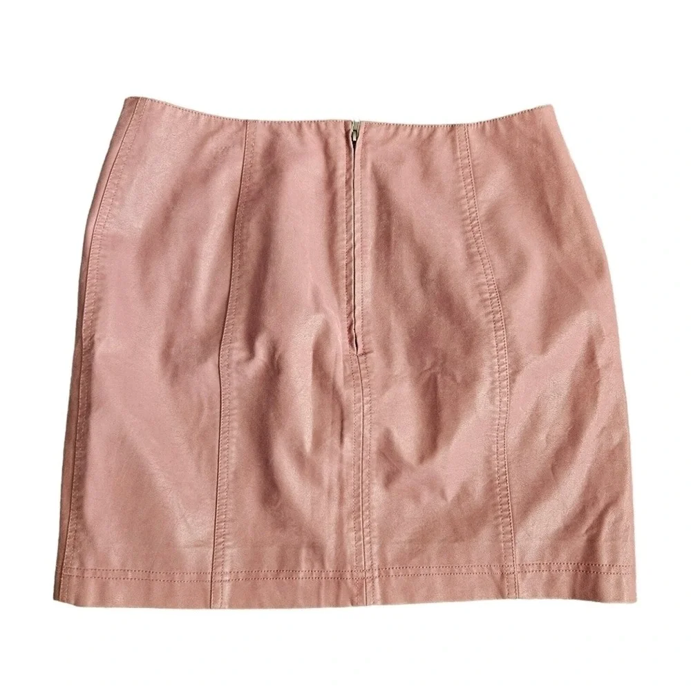 Free People‎ Vegan Suede Modern Femme Mini Skirt Size 12